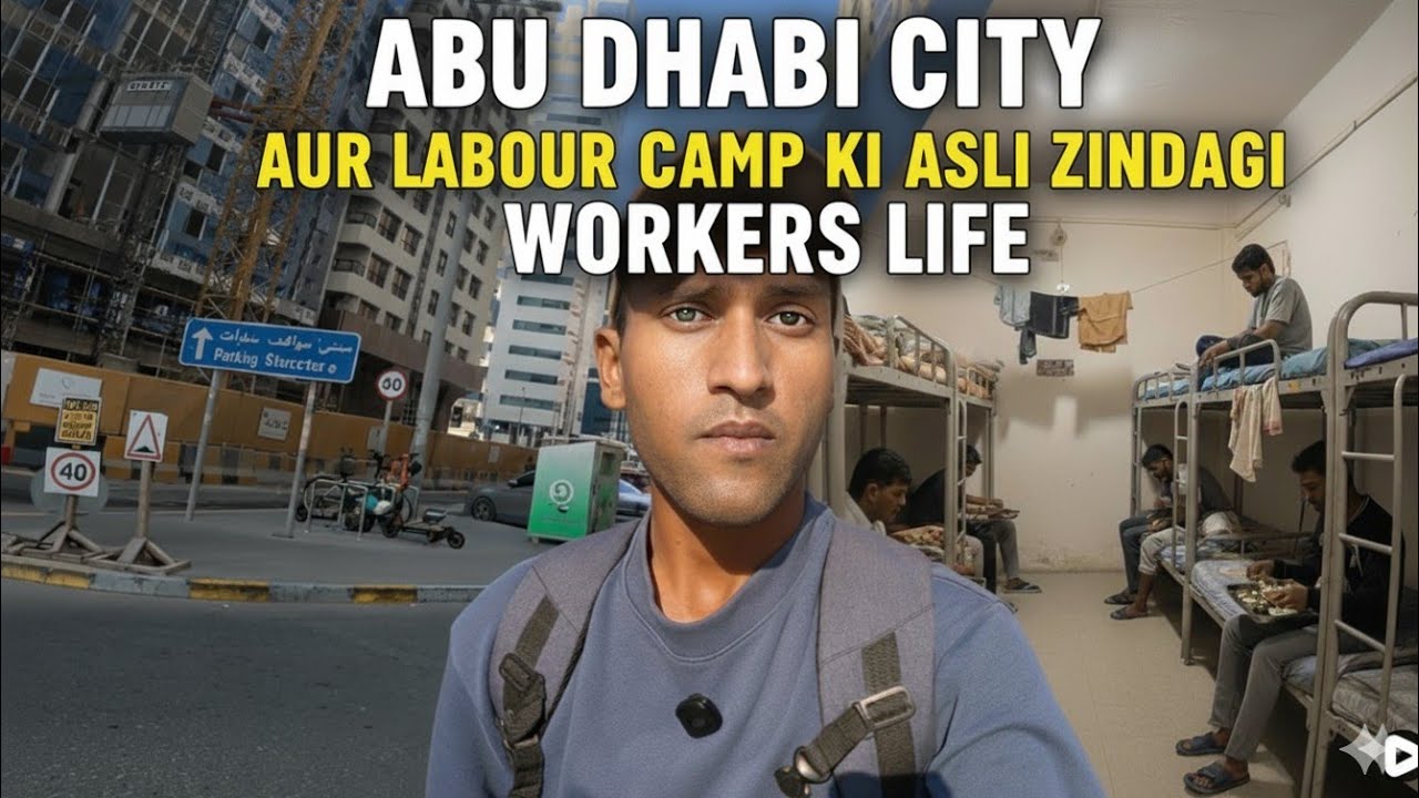 Abu Dhabi City aur Labour Camp ki Asli Zindagi | Dubai Workers Life