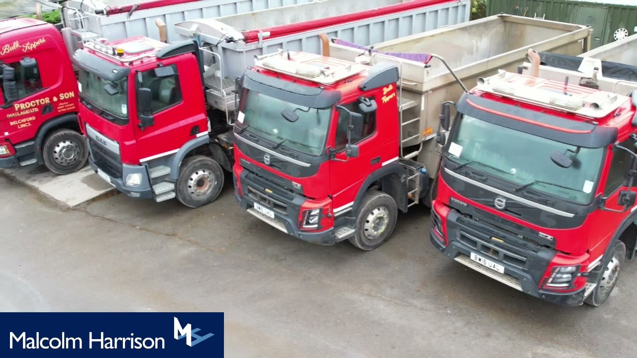 Proctor & Son Haulage Ltd Auction Overview Video - Saturday 25th November 2023 - 9am start.