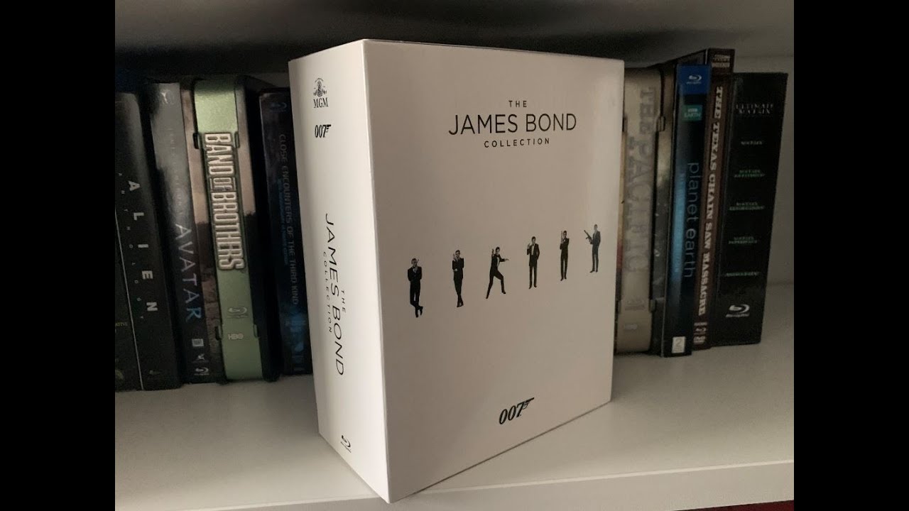 The James Bond Collection Blu Ray Unboxing