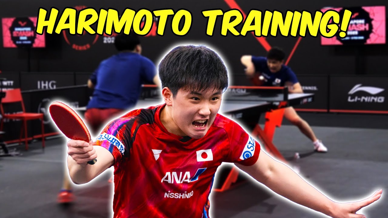 Tomokazu Harimoto Like You’ve Never Seen | CRAZY Training 2025!