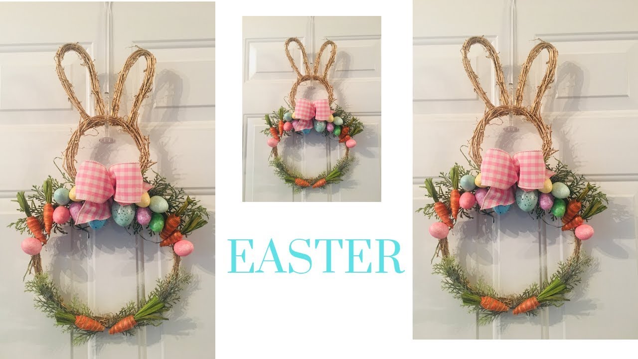 Easter Bunny Wreath Tutorial