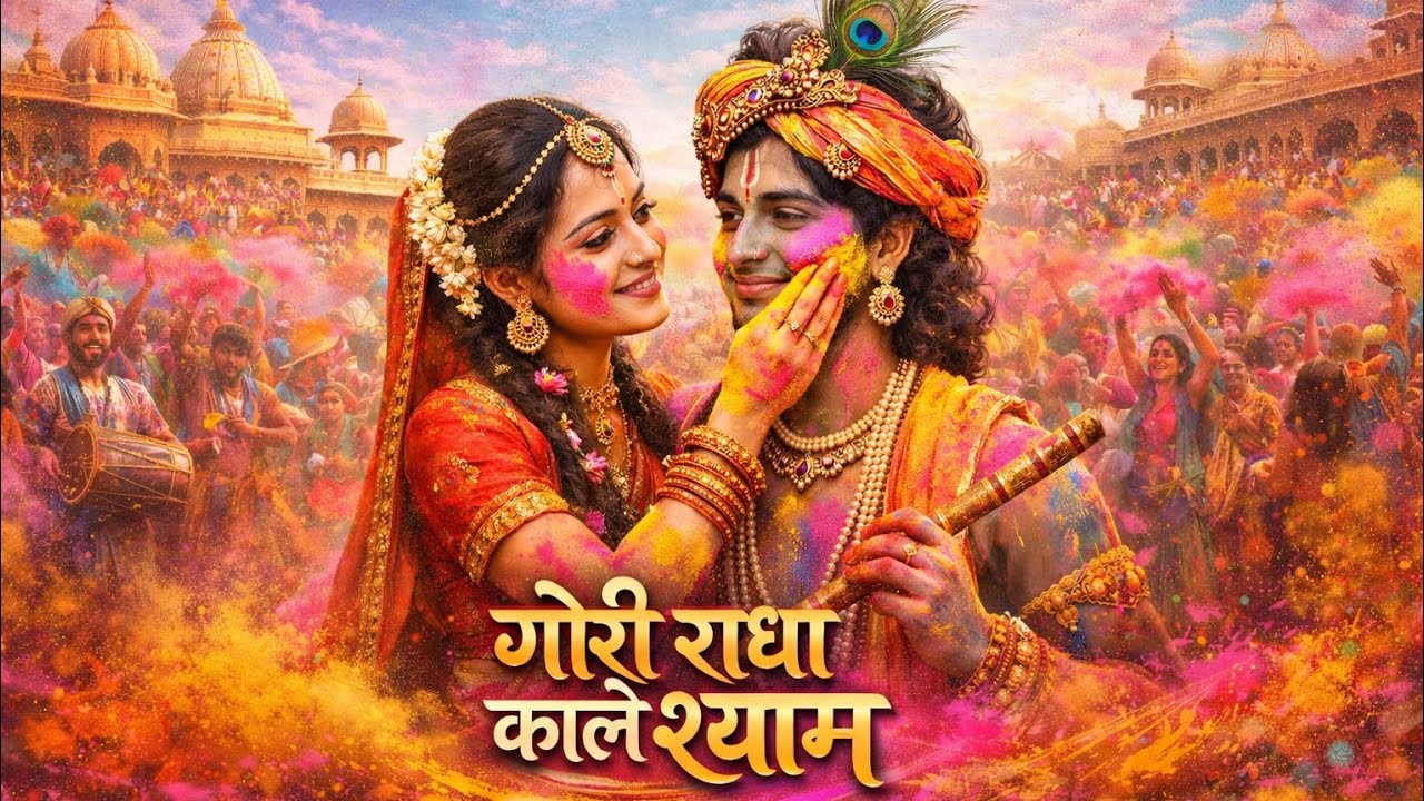 गोरी राधा काले श्याम | Mora Gora Ang Lai Le... Mohe  Saanwre Shyamǰ