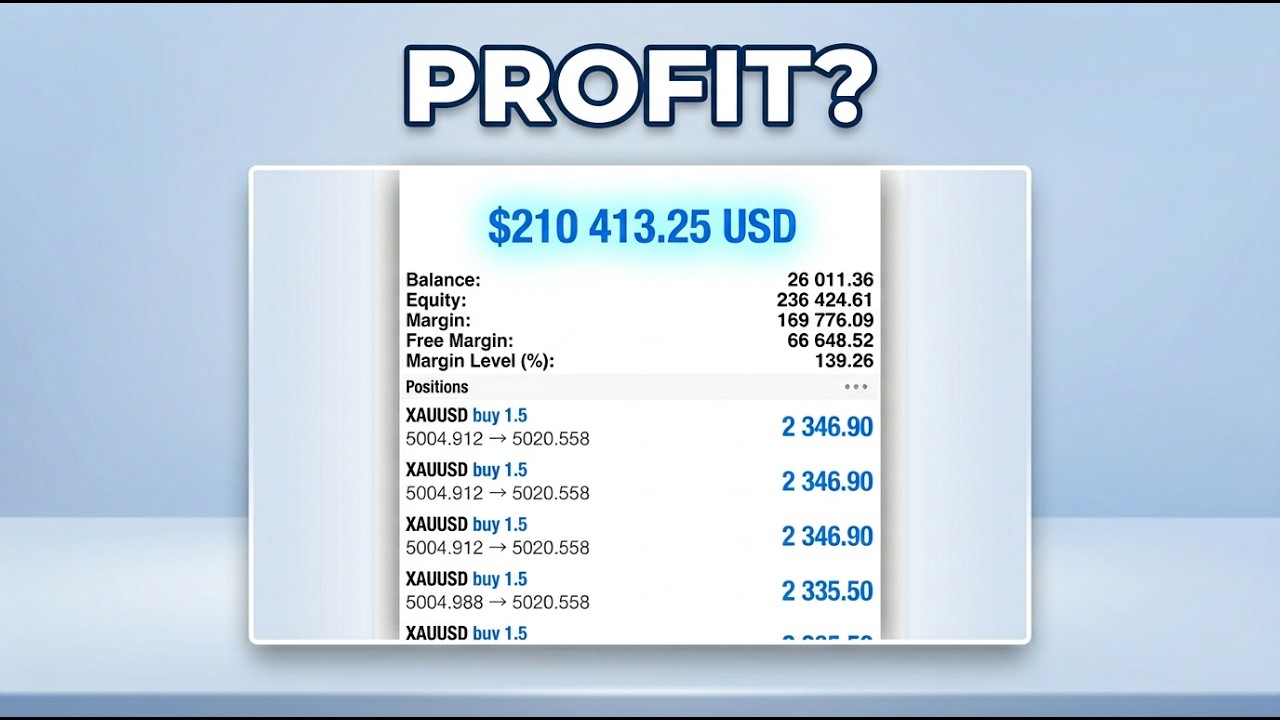 XAUUSD High Frequency Trading: Flipping Small Accounts Live ( 350 k usd profit )