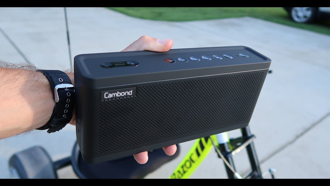 Cambond Bluetooth Speaker w/ Bass Control**Unbox/Setup/Review**