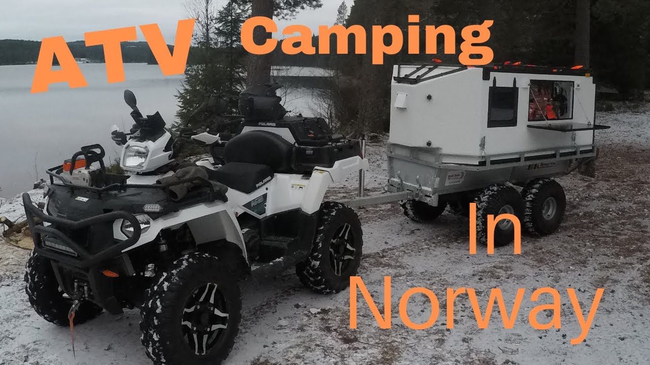 ATV Winter camping / Camper / Overland trailer/ Polaris