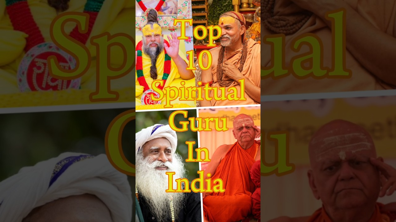 Top 10 Spiritual Guru In India#shorts