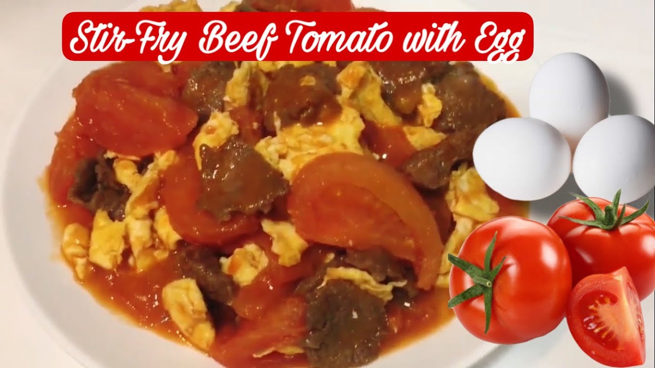 Stir-Fry Beef Tomato with Egg (Simple & Easy Recipe) | Cooking Maid Hongkong