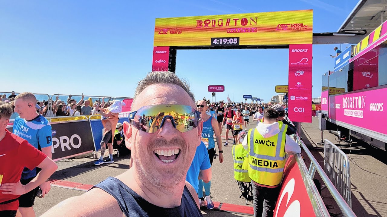 I CONQUERED THE BRIGHTON MARATHON 2025!
