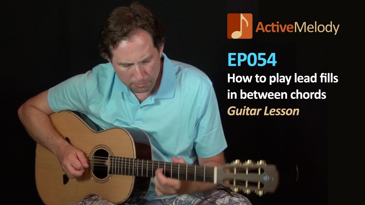How to play lead fills between chords - Guitar Lesson - Filler licks - EP054