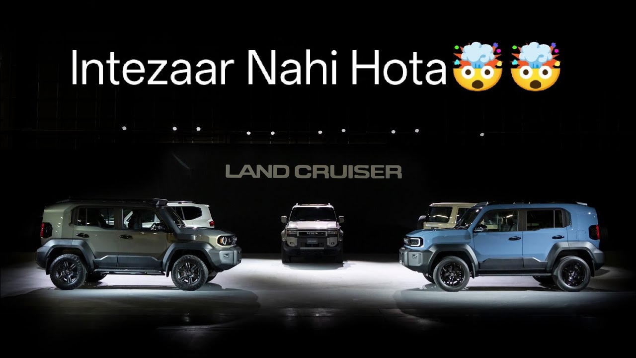 Upcoming Land Cruiser FJ India???💥☠️#toyota #toyotalandcruiser 