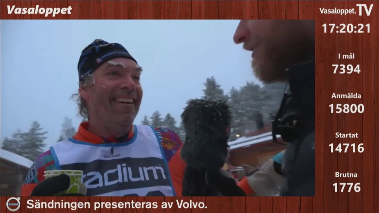 Vasaloppet 2019 - Leif Henrysson fr&aring;n &Ouml;desh&ouml;g