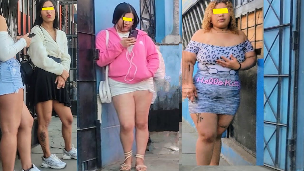 Lindas chicas en San Juan de Miraflores. Tour Lima Sur.