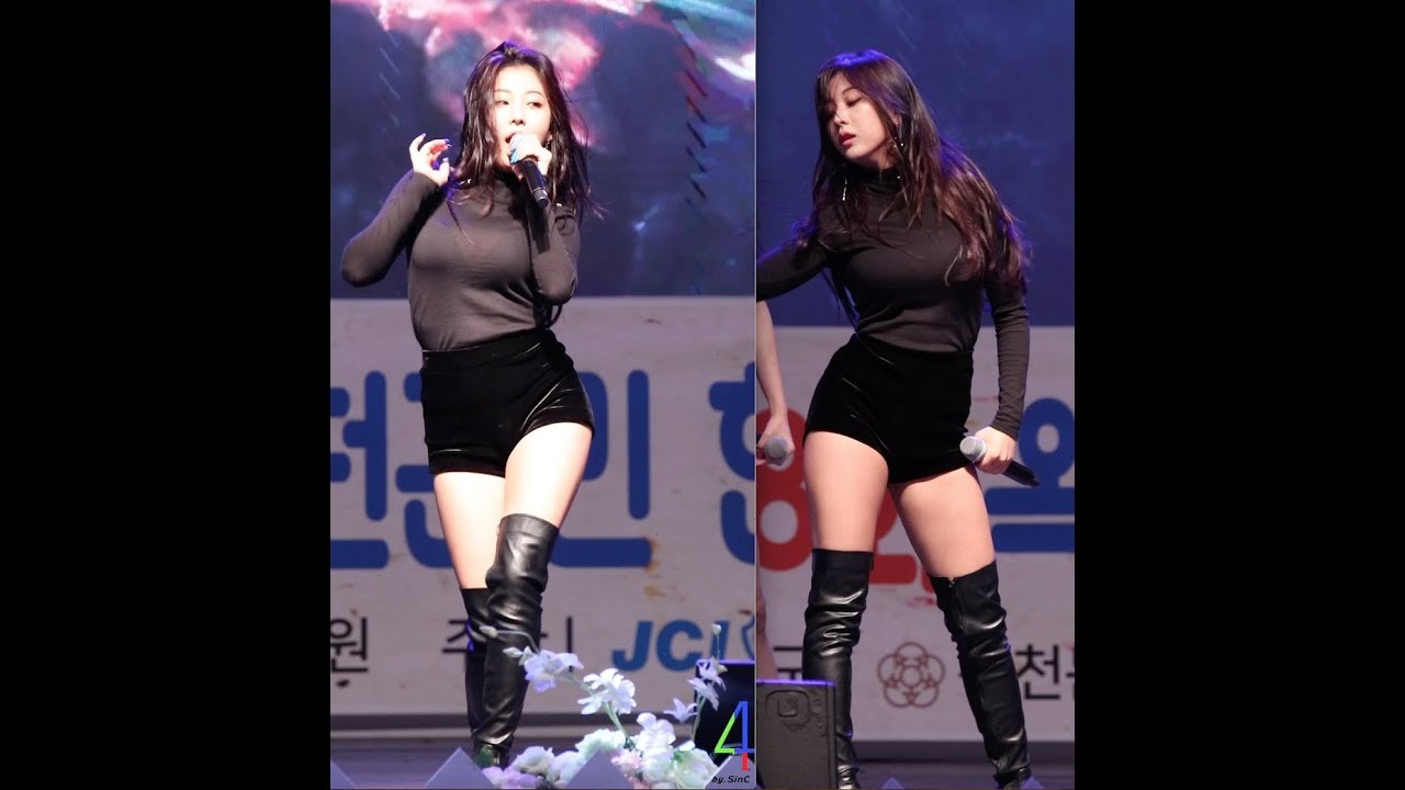 clc SeungYeon BLACKDRESS 씨엘씨 승연 블랙드레스 190510 BY 147Company 옥천 한마음노래자랑 직캠 fancam