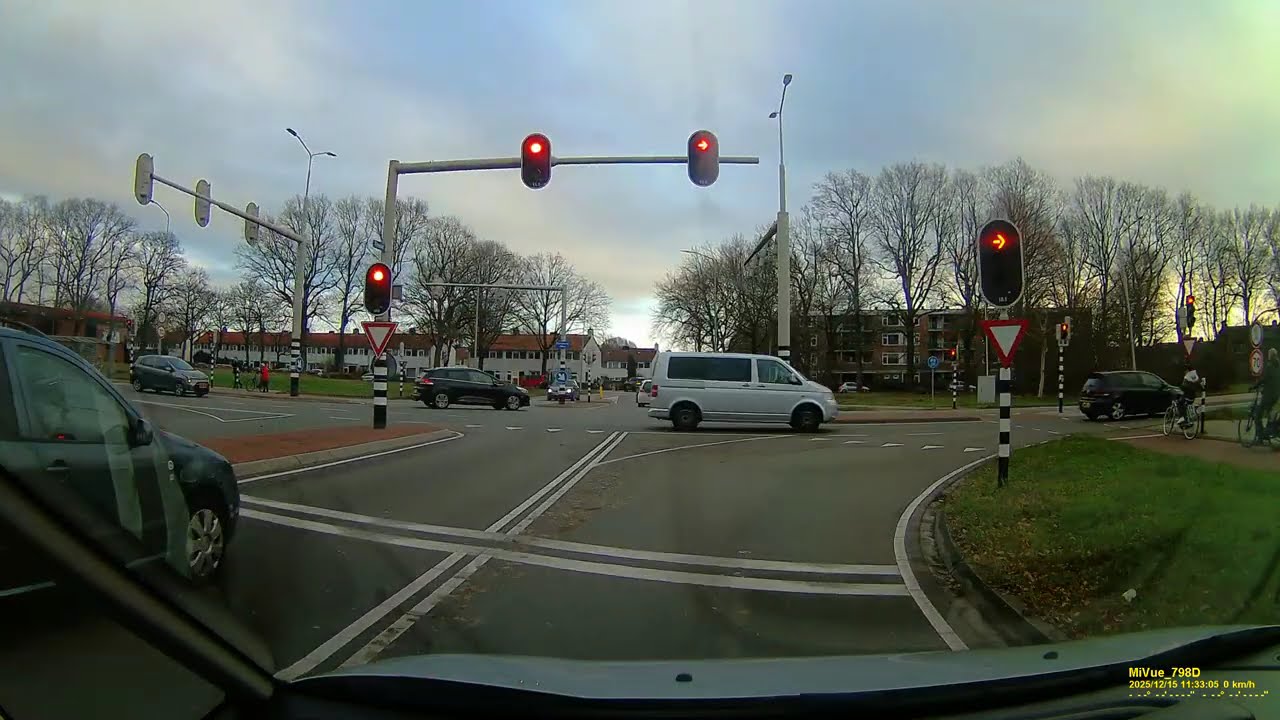 Dashcam Assen  Rijnstraat Europaweg