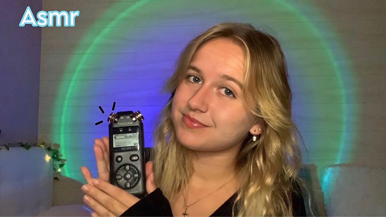 ASMR | Découverte du TASCAM (il est incroyable !!) 💙