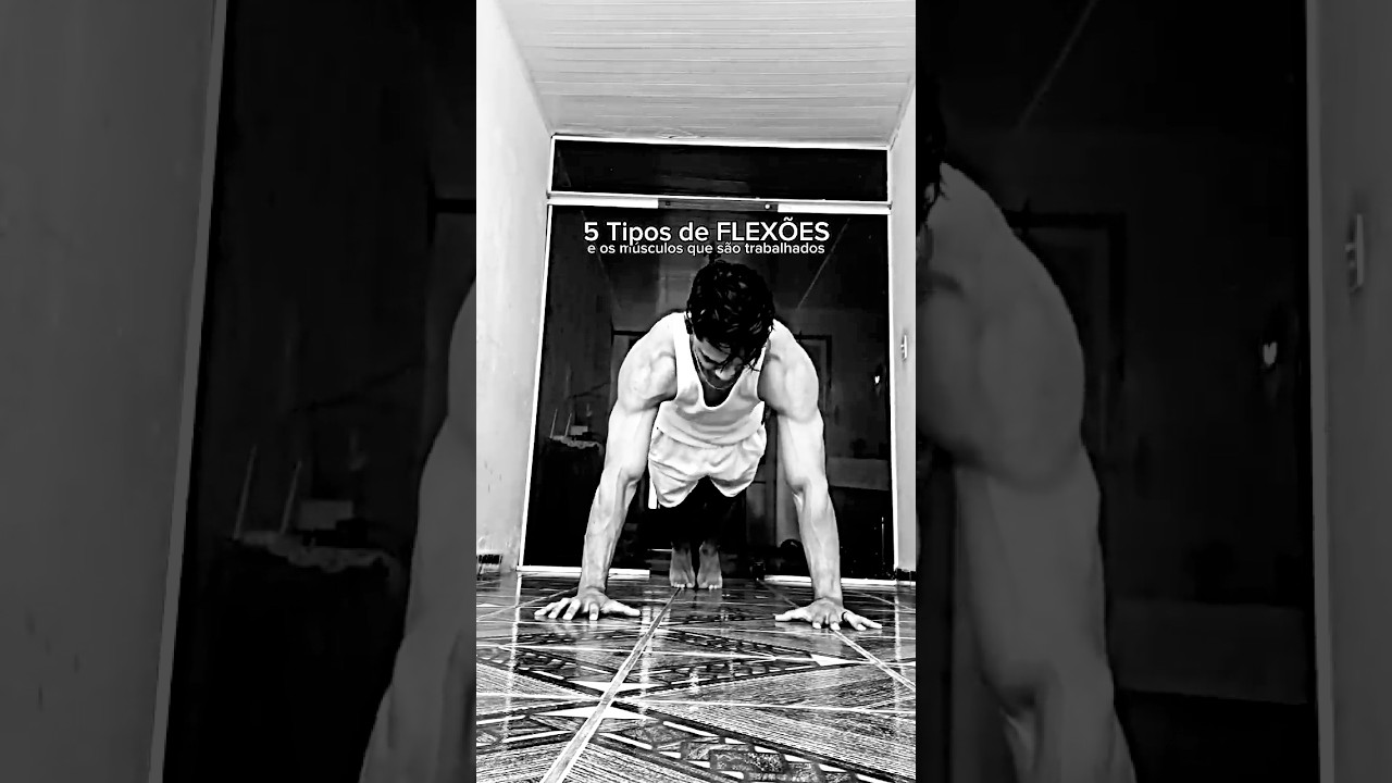 Os m&uacute;sculos que s&atilde;o trabalhados em cada flex&atilde;o