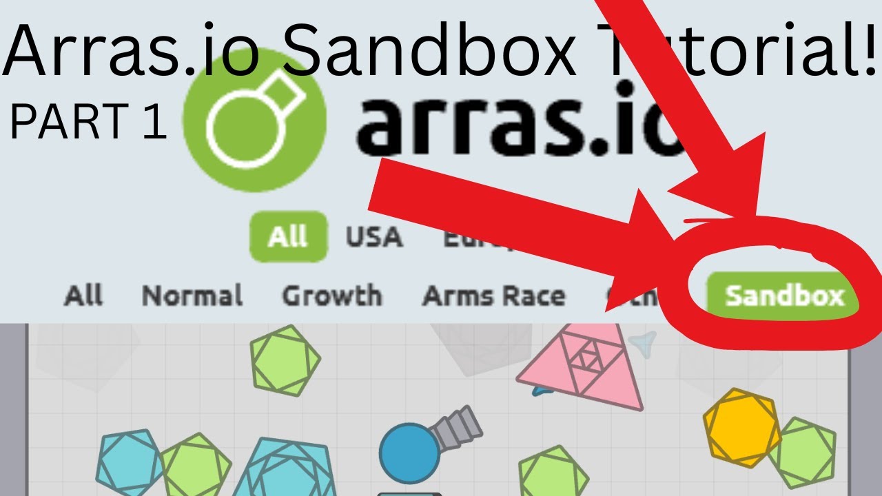 Arras.io sandbox tutorial EP 1 (2025-2026)