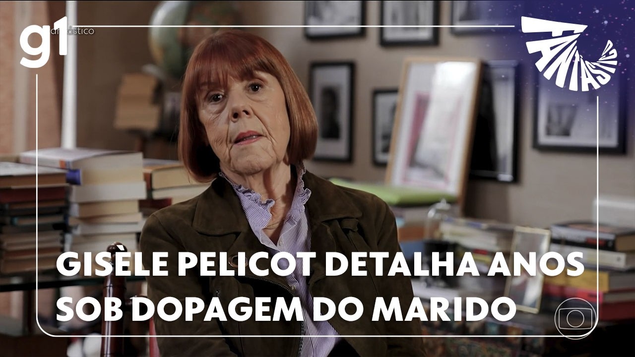 Fantástico: 'Dormia sem saber que era estuprada': Gisèle Pelicot detalha horror de 10 anos