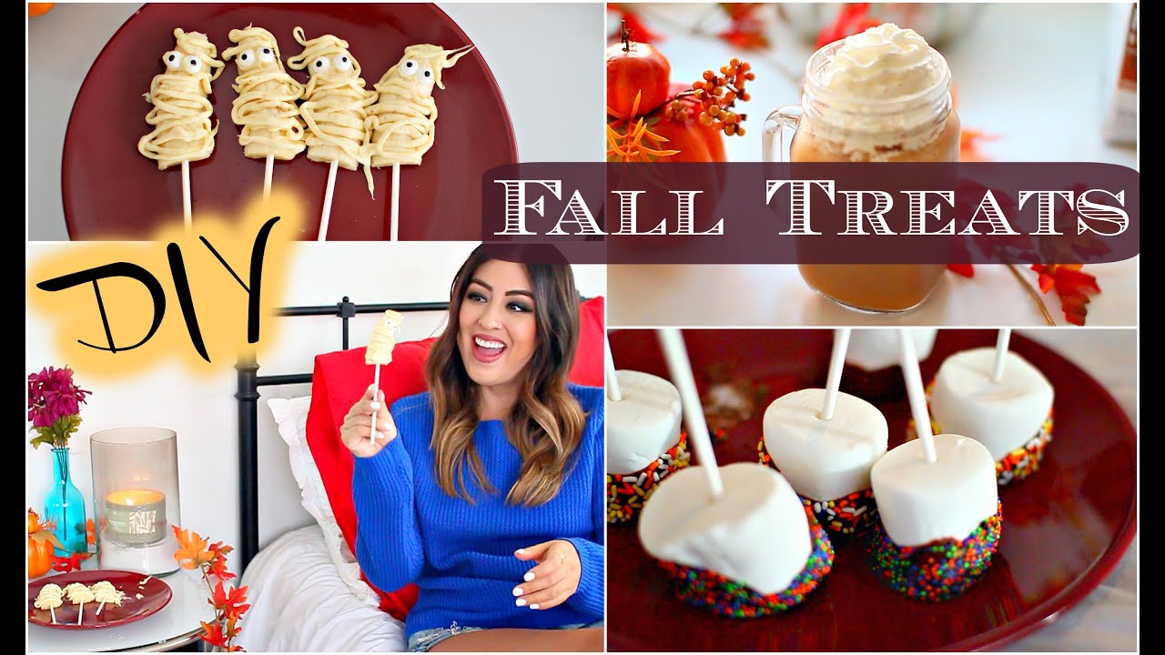 DIY Fall Snacks & Treats: Easy & Cute