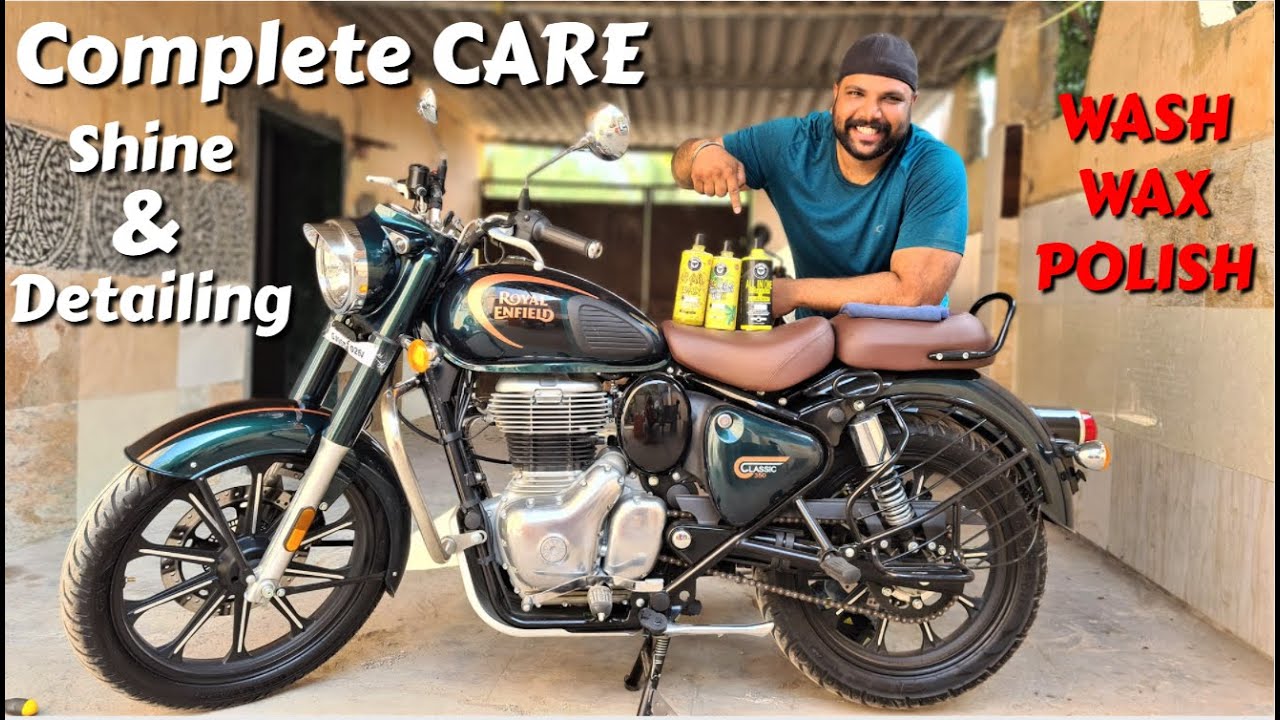 How to Maintain Bike Paint at Home? | Complete Care - Wash, WAX & Polish