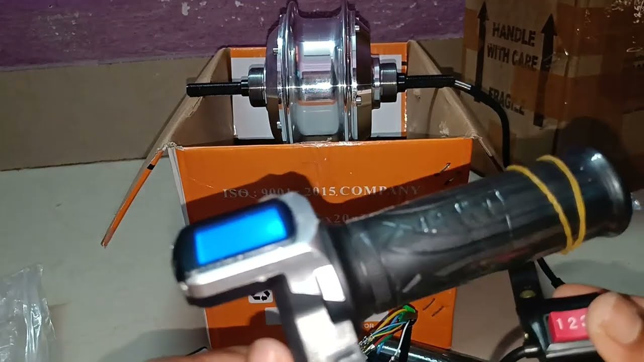 Convert Normal Cycle to E Cycle With Arush Excellent Motor 24v 350Watt