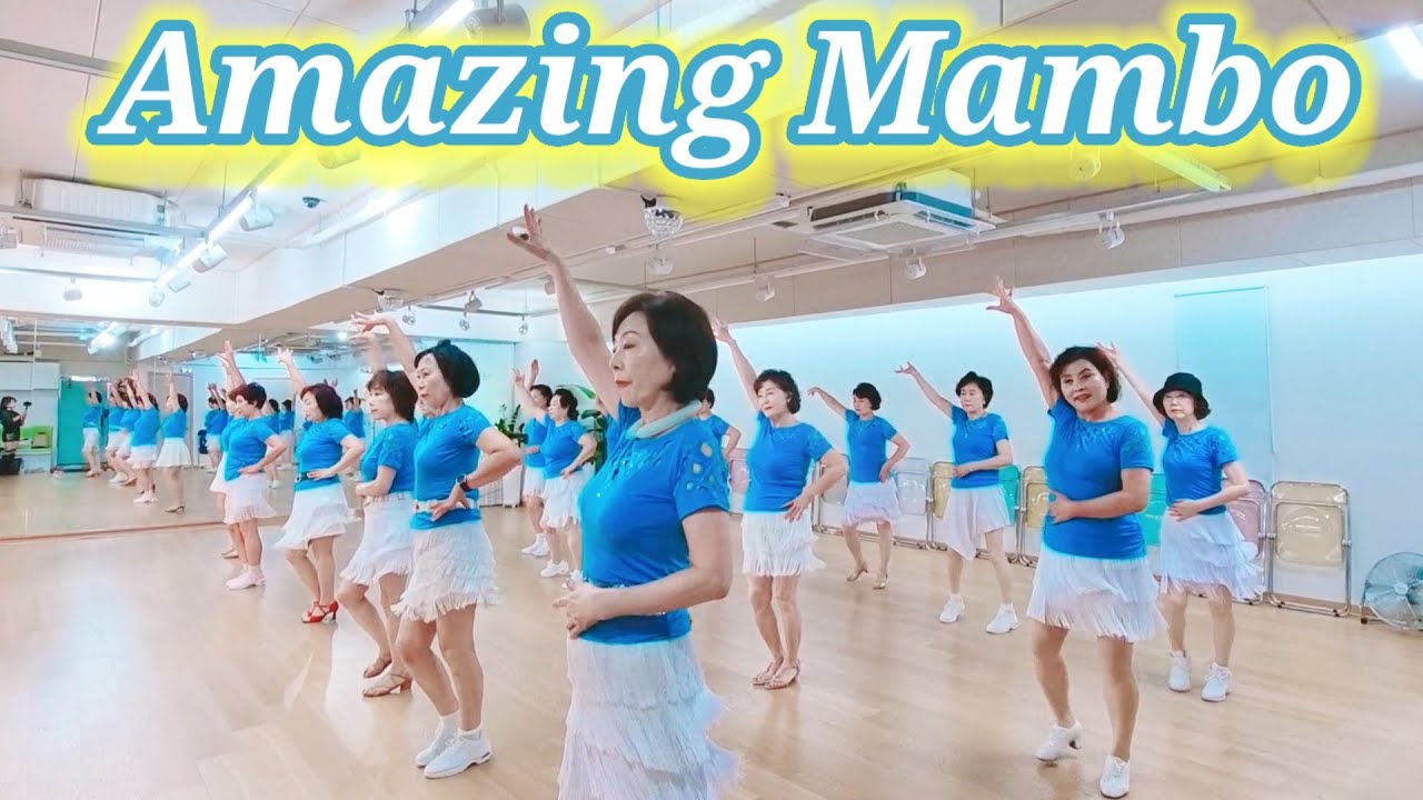 💃Amazing Mambo LineDance/연신내스튜디오 010 7551 3186/어메징 맘보/Beginner/Woeyeonlinedance 