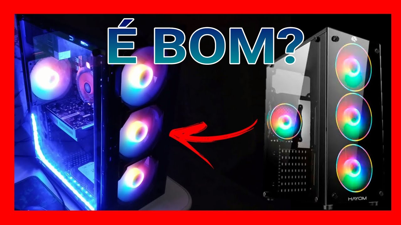 AN&Aacute;LISE E OPINI&Atilde;O!!! GABINETE HAYOM GB1709 REALMENTE &Eacute; BOM?