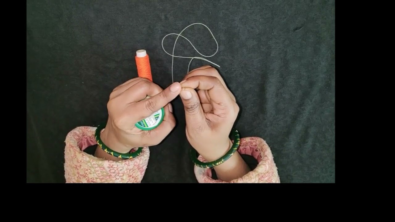 Ghar baithe threading dhaage ki practis kaise karen.