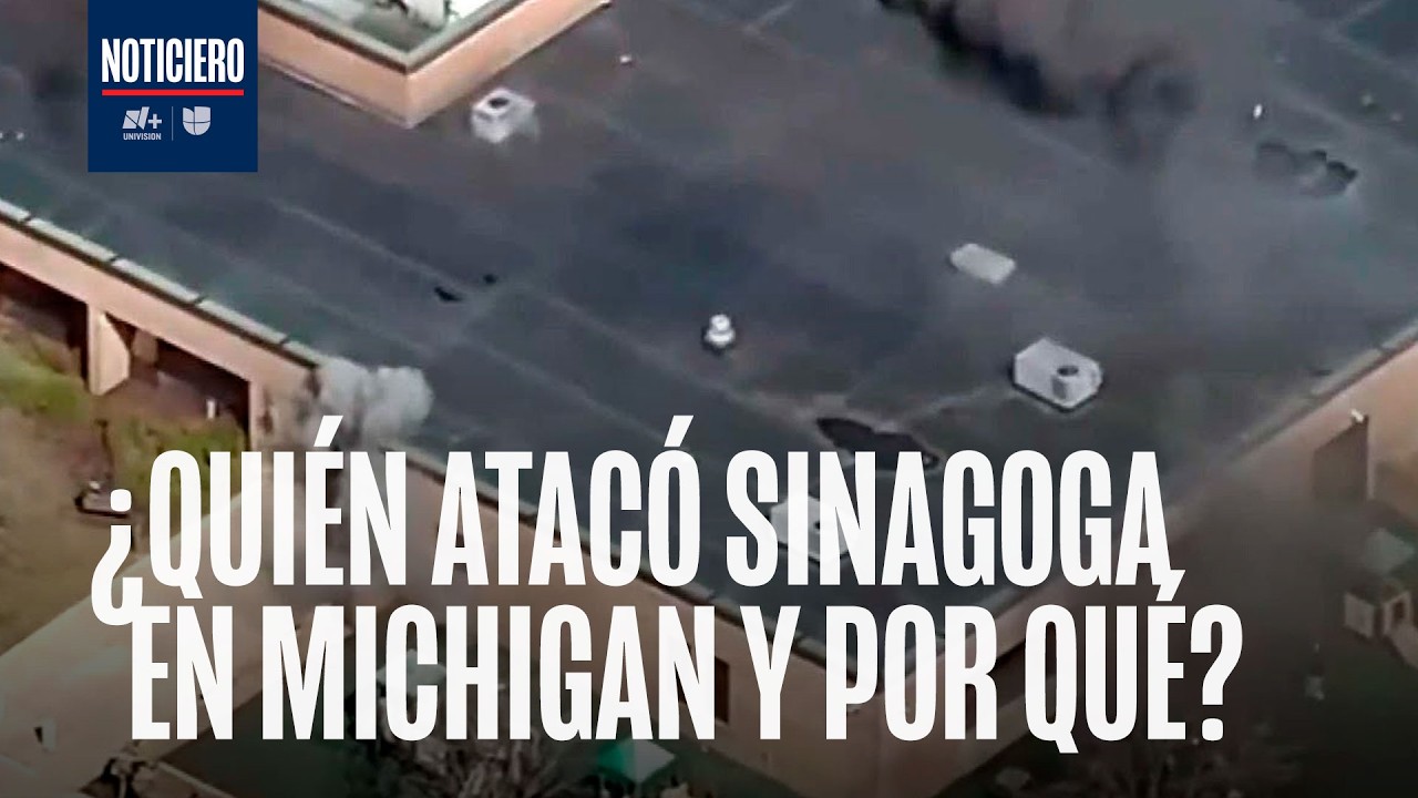 Michigan synagogue shooting: Identifican a sospechoso del ataque como ciudadano naturalizado
