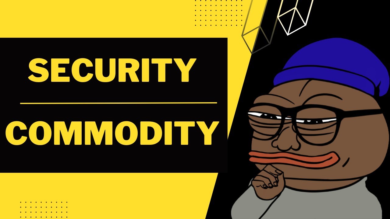 what is a security and what is a commodity. Is bitcoin a security? Is xrp a security?