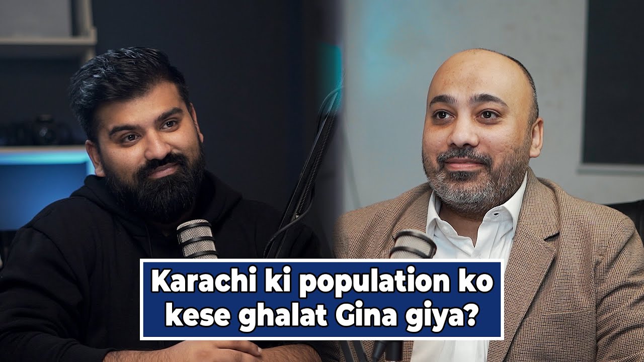 Karachi ki population ko kese ghalat Gina giya ?