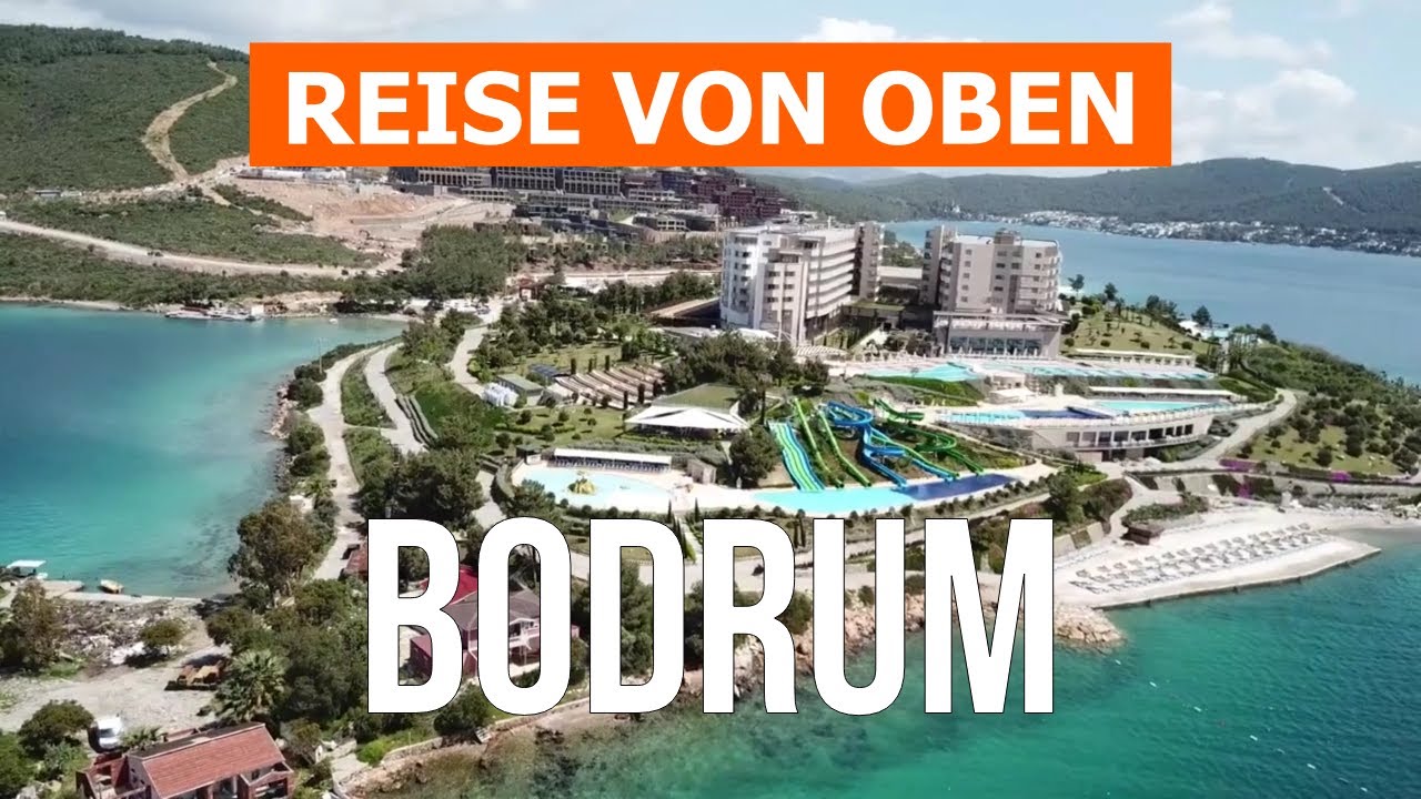 Bodrum, T&uuml;rkei | Stadt, Urlaub, Strand, Reise, Orte, Meer | Video 4k Drohne | Bodrum was zu sehen