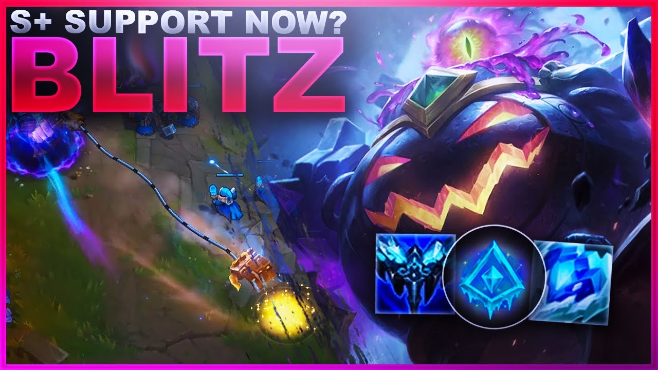 BLITZCRANK IS AN S+ SUPPORT NOW!  League of Legends