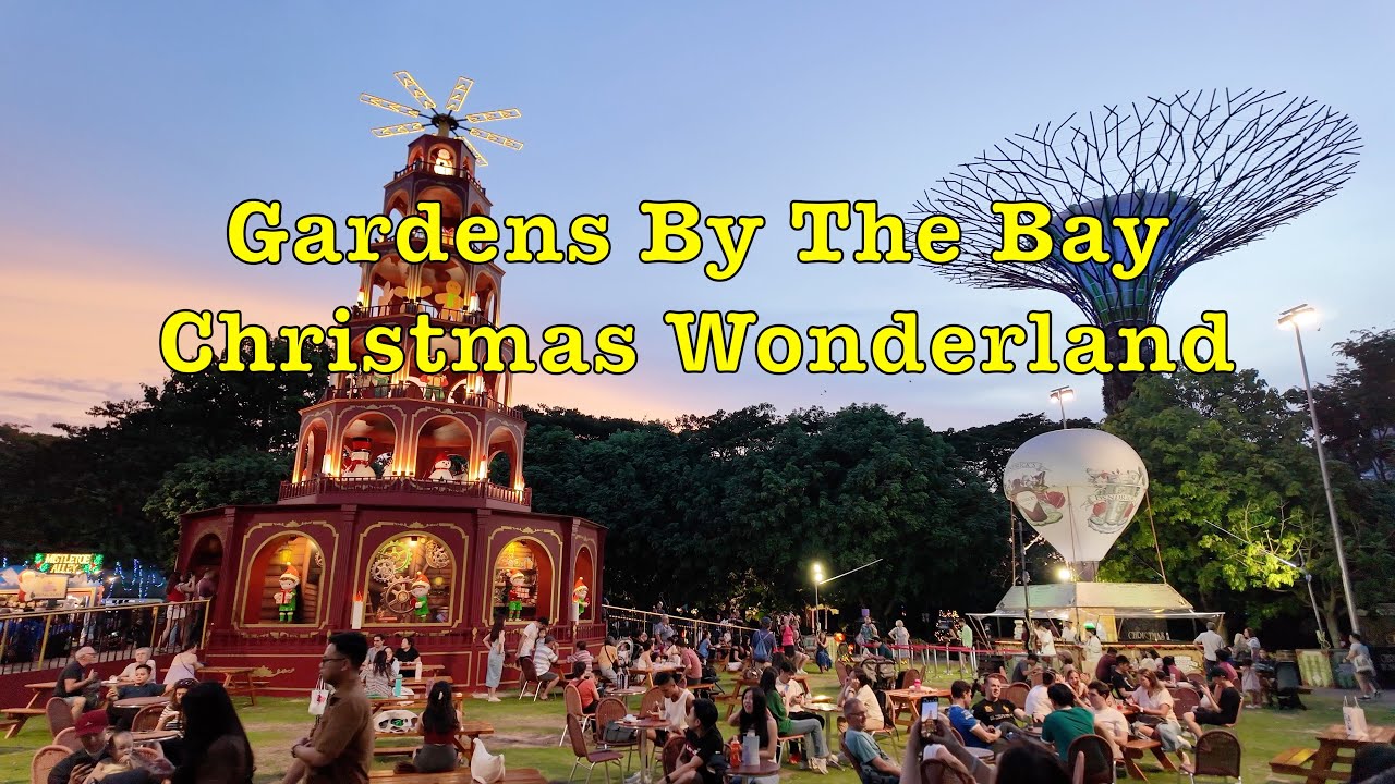 Christmas Wonderland at Gardens By The Bay #singapore #christmaswonderland #gardensbythebay