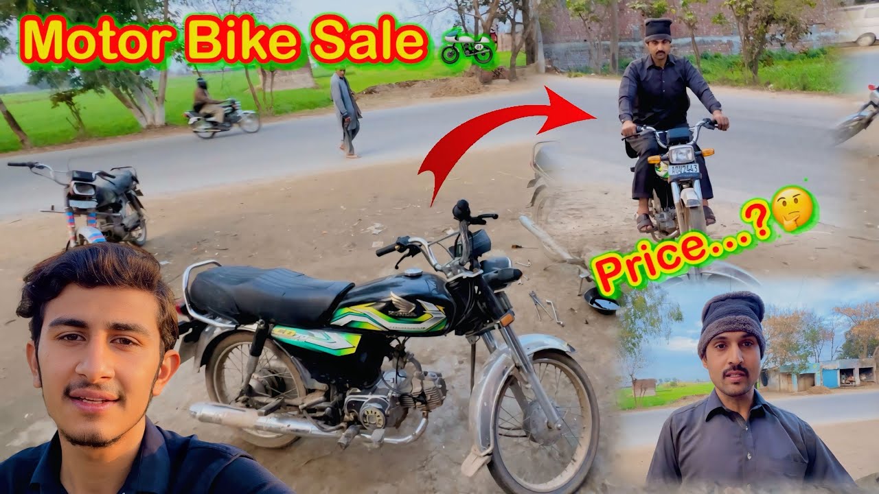 Motor Bike Sale Kar Raha Hain 🏍️Price….?🤔/koki pendu/Zohaib pendu/Hamza sidhu 