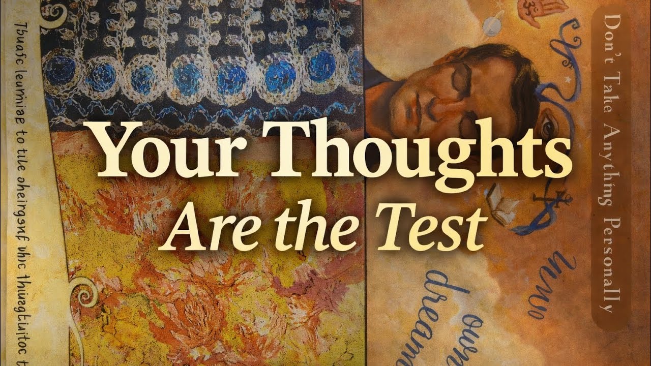 YOUR THOUGHTS WILL EITHER MAKE YOU OR BREAK..