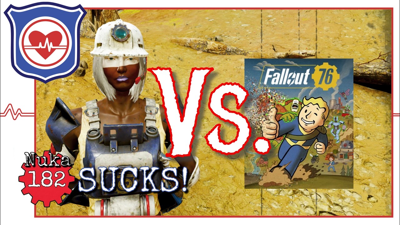 I heard NUKA 182 SUCKS LIVE - Fallout 76 Infestations Are Too Hard for Him