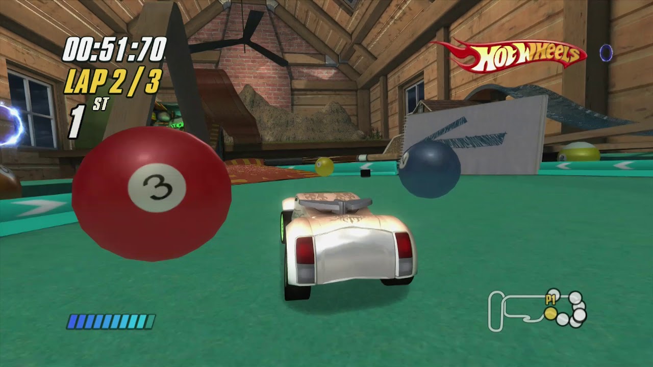 Hot Wheels: Beat That! - Inferno: Attic Tournament - Phantom Racer