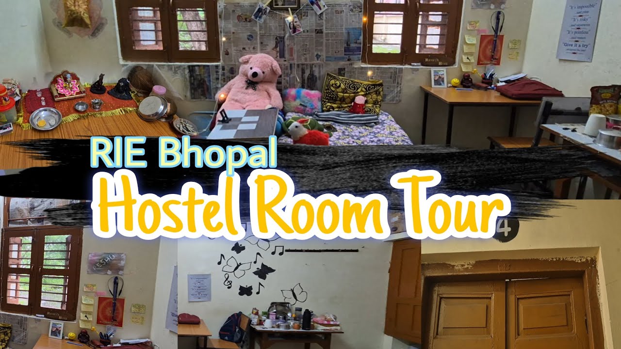 Rie Bhopal Hostel Room Tour✨ || #rie #riebhopal #ncert #roomtour #hostelroom #hostel #hostellife