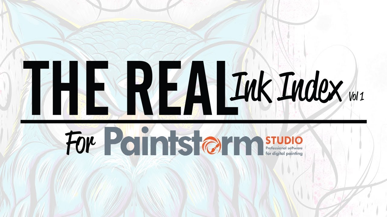Набор кистей Paintstorm Studio (50 шт.) + инструменты Dynamic Ink