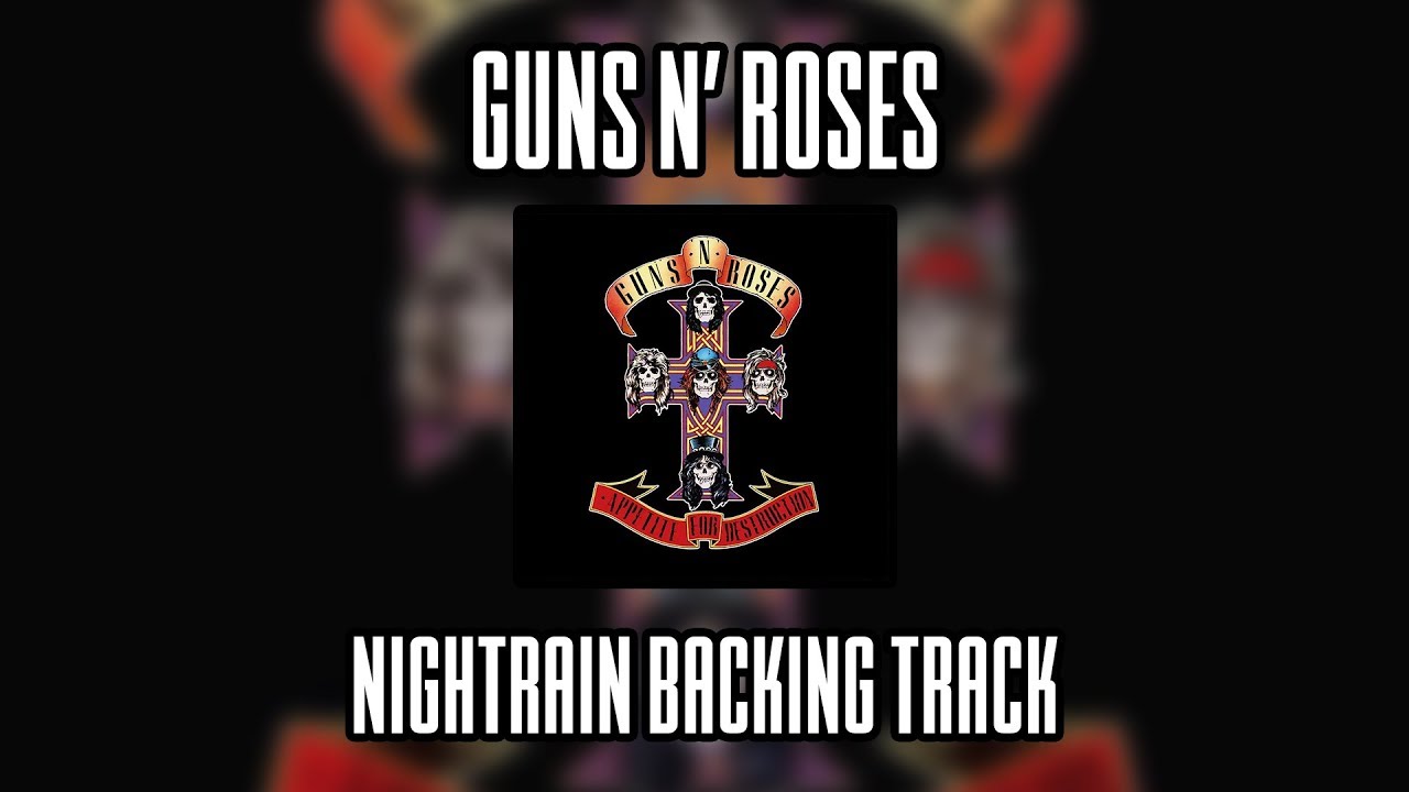 Guns N' Roses Nightrain backing track (Lead guitar)