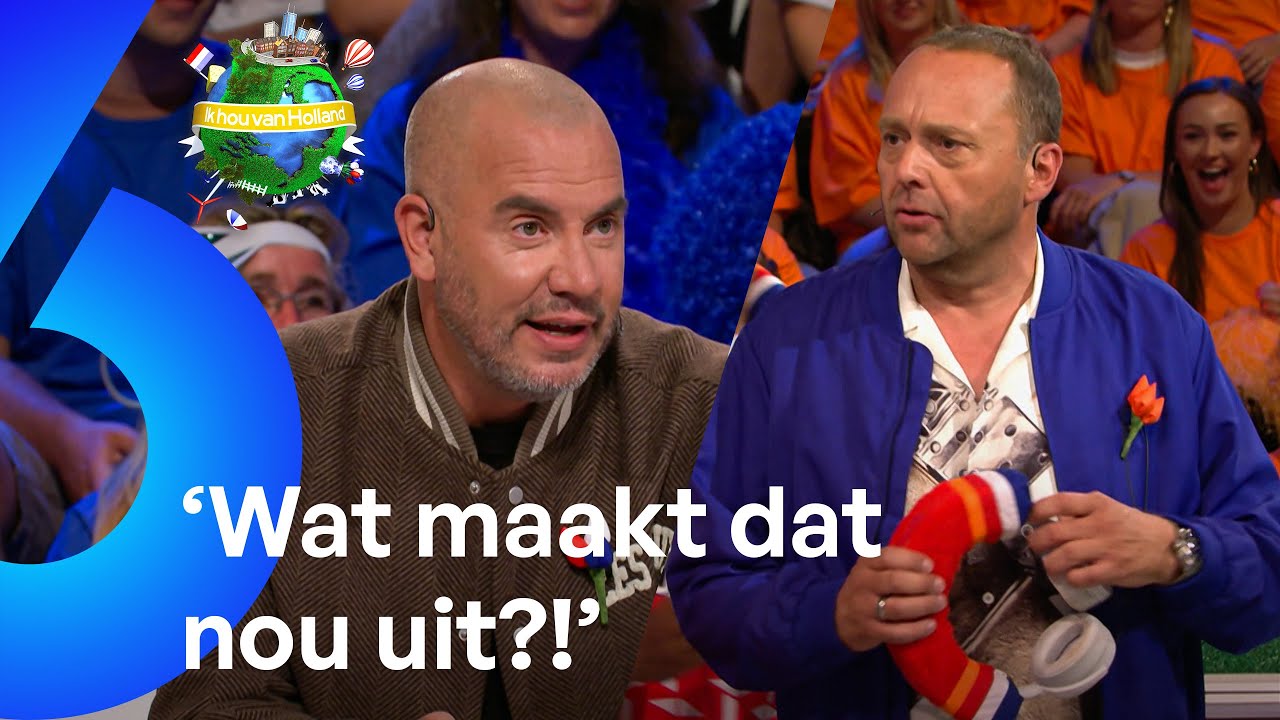 COMPLETE CHAOS na VALSSPELEN Richard! | Ik Hou van Holland