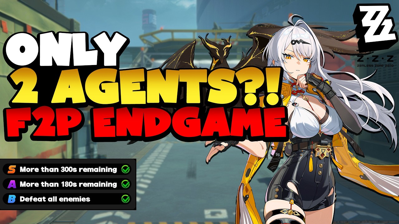 My Biggest Challenge Yet. Endgame on F2P With Only TWO built agents | Zenless Zone Zero | ZZZ Hako