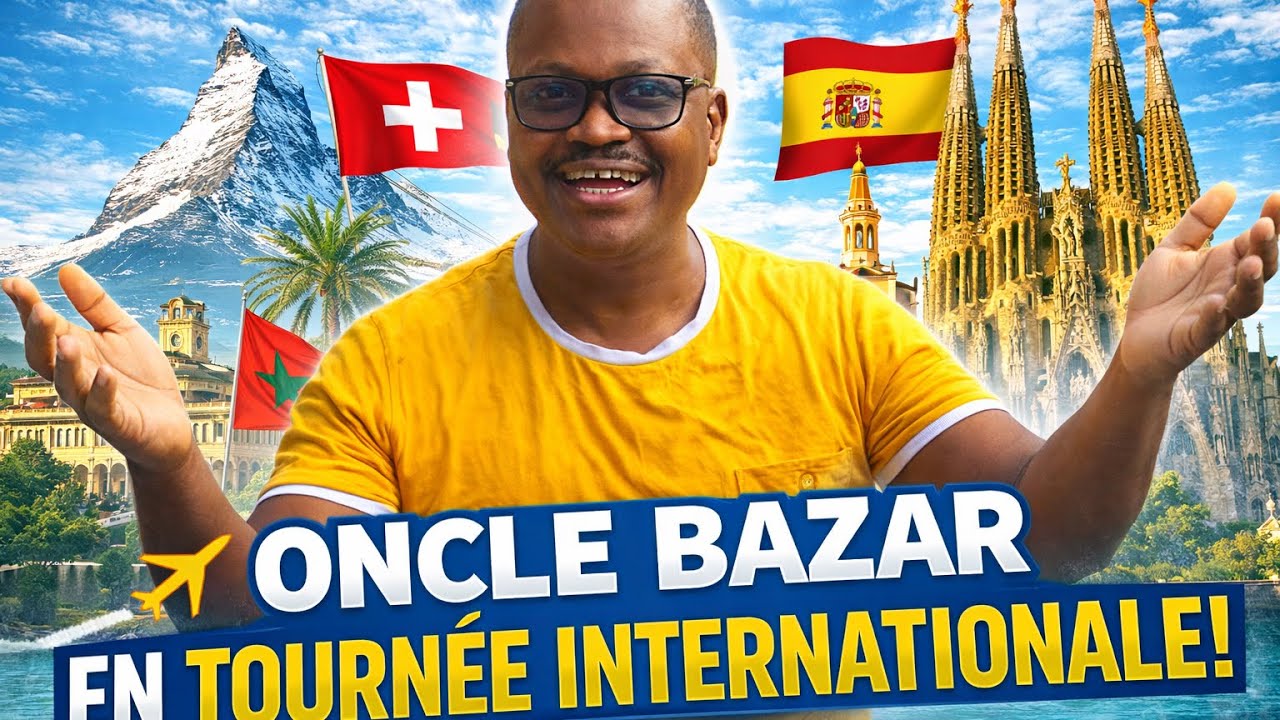 ONCLE BAZAR &Agrave; LA CONQU&Ecirc;TE DU MONDE ✈️ | Tourn&eacute;e Suisse, Maroc, Espagne & Festivals Internationaux