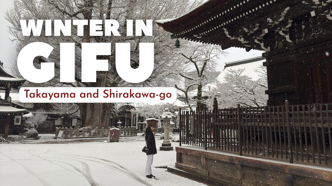 Winter in Gifu, Japan 🇯🇵❄️ | Snowy Days in Takayama Old Town and the UNESCO Village of Shirakawa-go