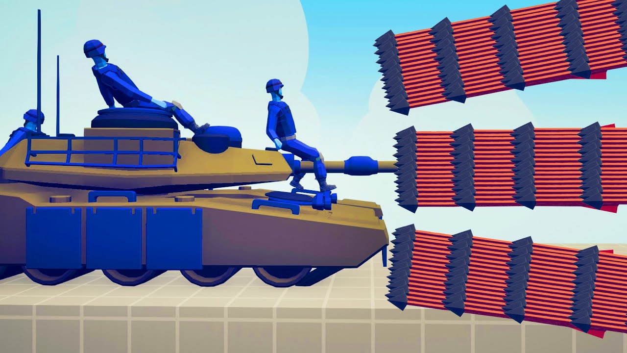 TANK vs SUPER SPEED RANGED UNITS - TABS Totally Accurate Battle Simulator