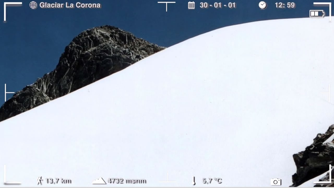 Acampar en el Glaciar la Corona. Pico Humboldt. Sierra Nevada de Mérida (Año 2001) HD