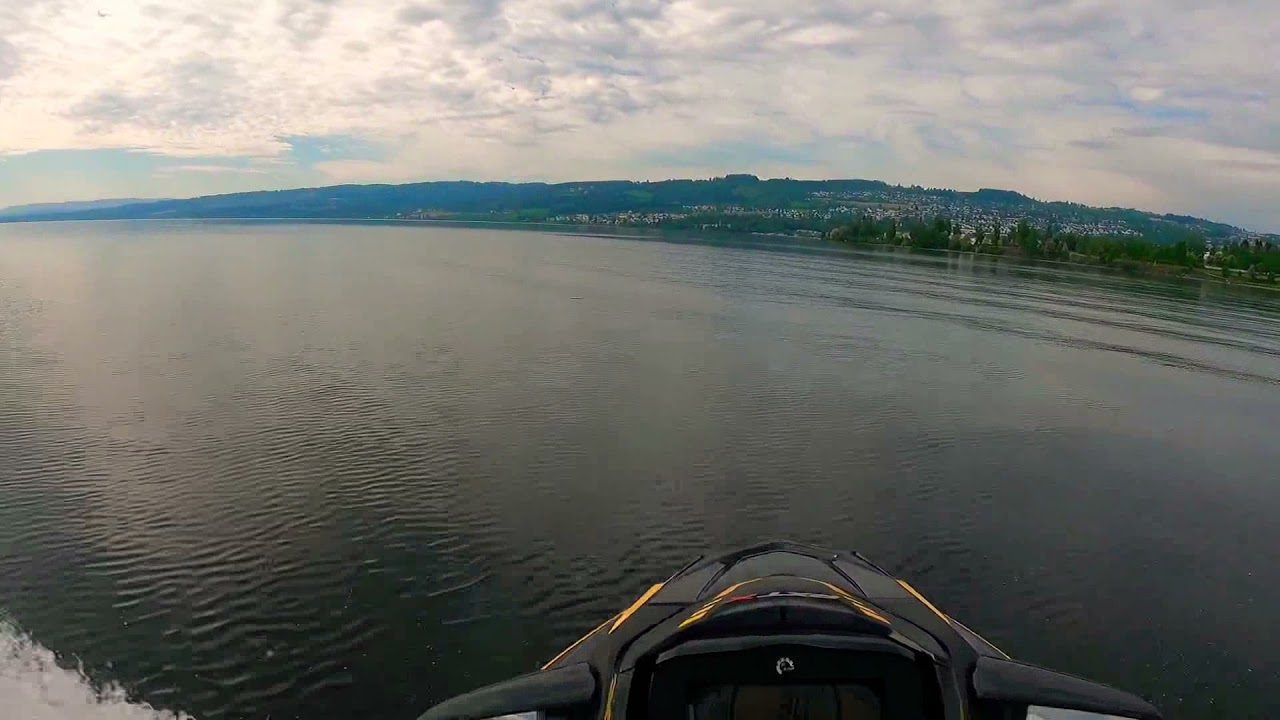 Sea-Doo RXT-X 300 RS 2021- Gjøvik - Mjøsa - Acceleration & top speed with launch control