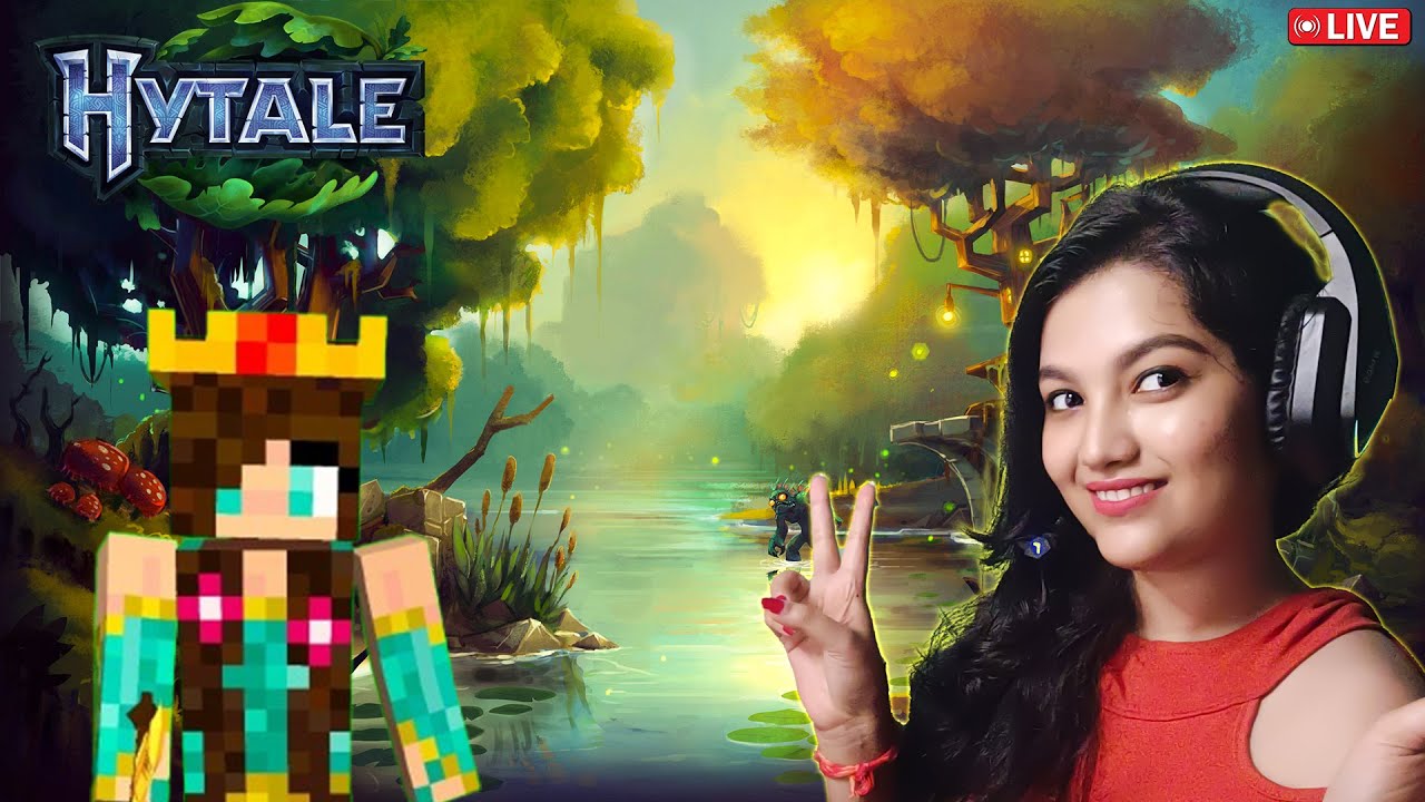 Hytale First Time Gameplay 😍🔥 | Minecraft Se Bhi Better? | Hindi Live”