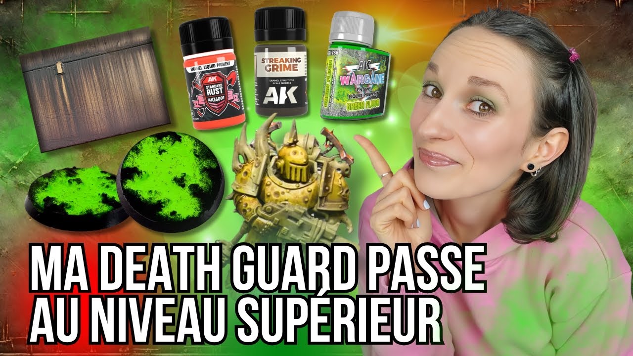 Peintures ENAMEL : Transformation radicale de ma Death Guard !